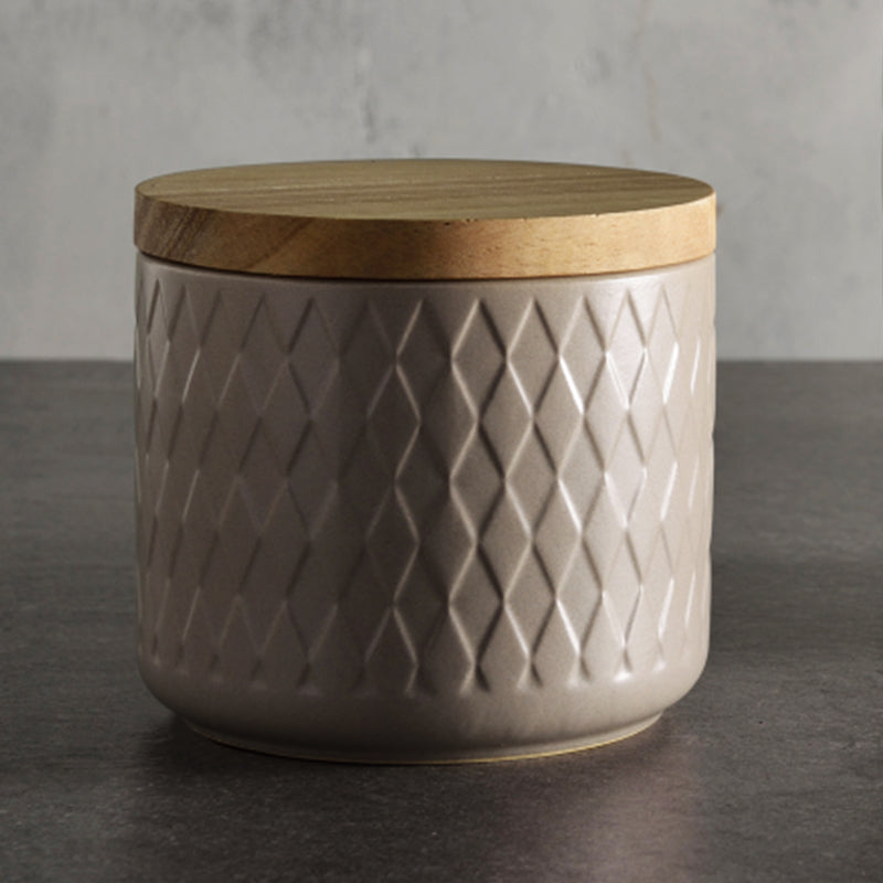 CP- Ceramic Handpainted Air Tight Jars For Kitchen Storage (GREEN